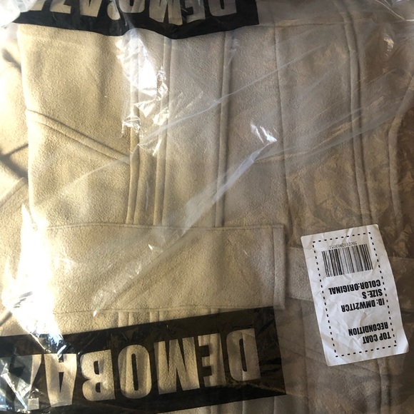 DEMOBAZA Top Coat Recondition Mens Small BRAND NEW Waxed Wool NIB - Picture 8 of 16